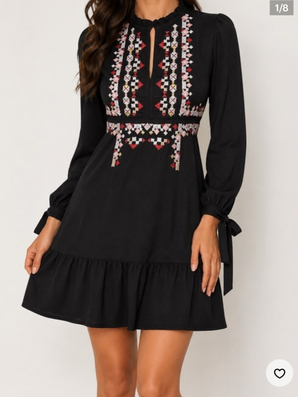 Ann Taylor Embroidered Dress